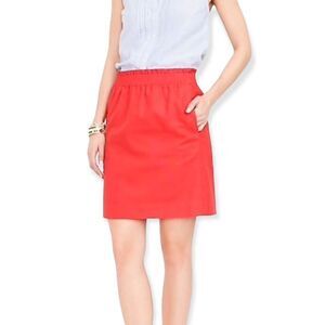 🆕J. Crew Mercantile Red Casual Skirt